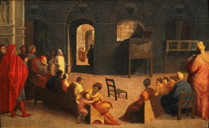 St. Bernhardin von Siena predigt